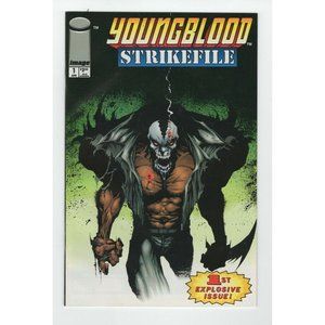 Comic Book Image Youngblood Strikefile 1st Explosive Issue Collectible Double